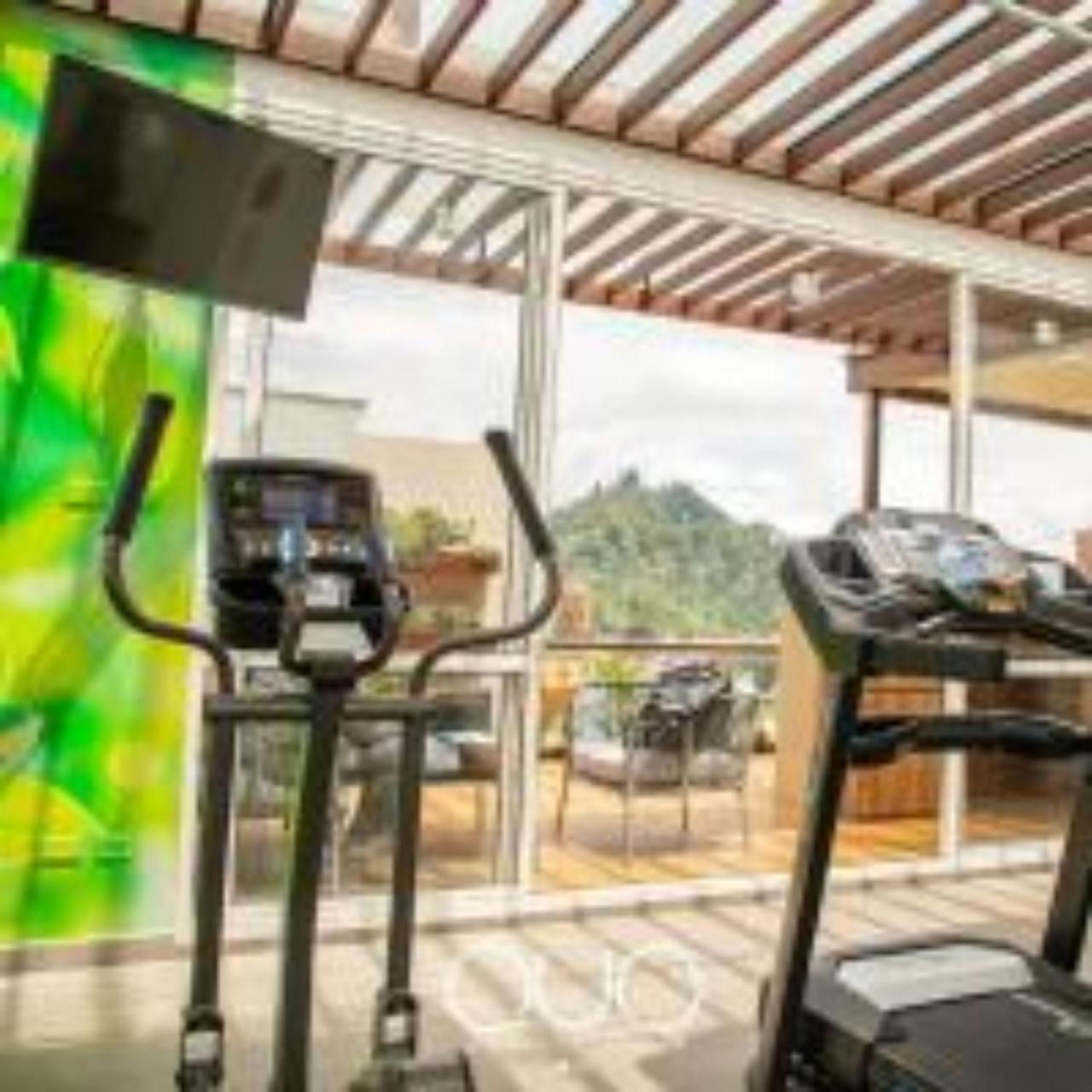 Quo Quality Hotel Manizales Eksteriør bilde The gym at the hotel