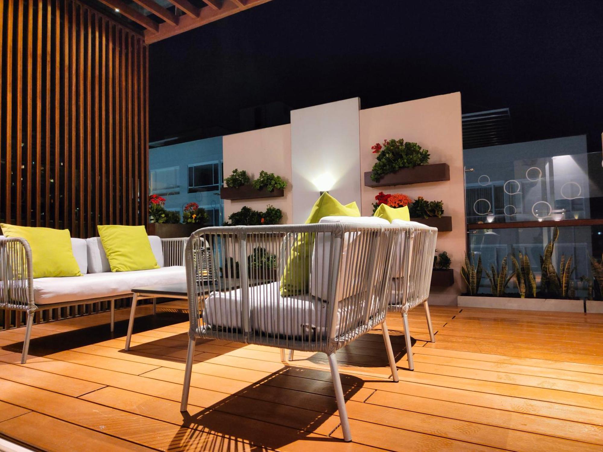 Quo Quality Hotel Manizales Eksteriør bilde A rooftop garden
